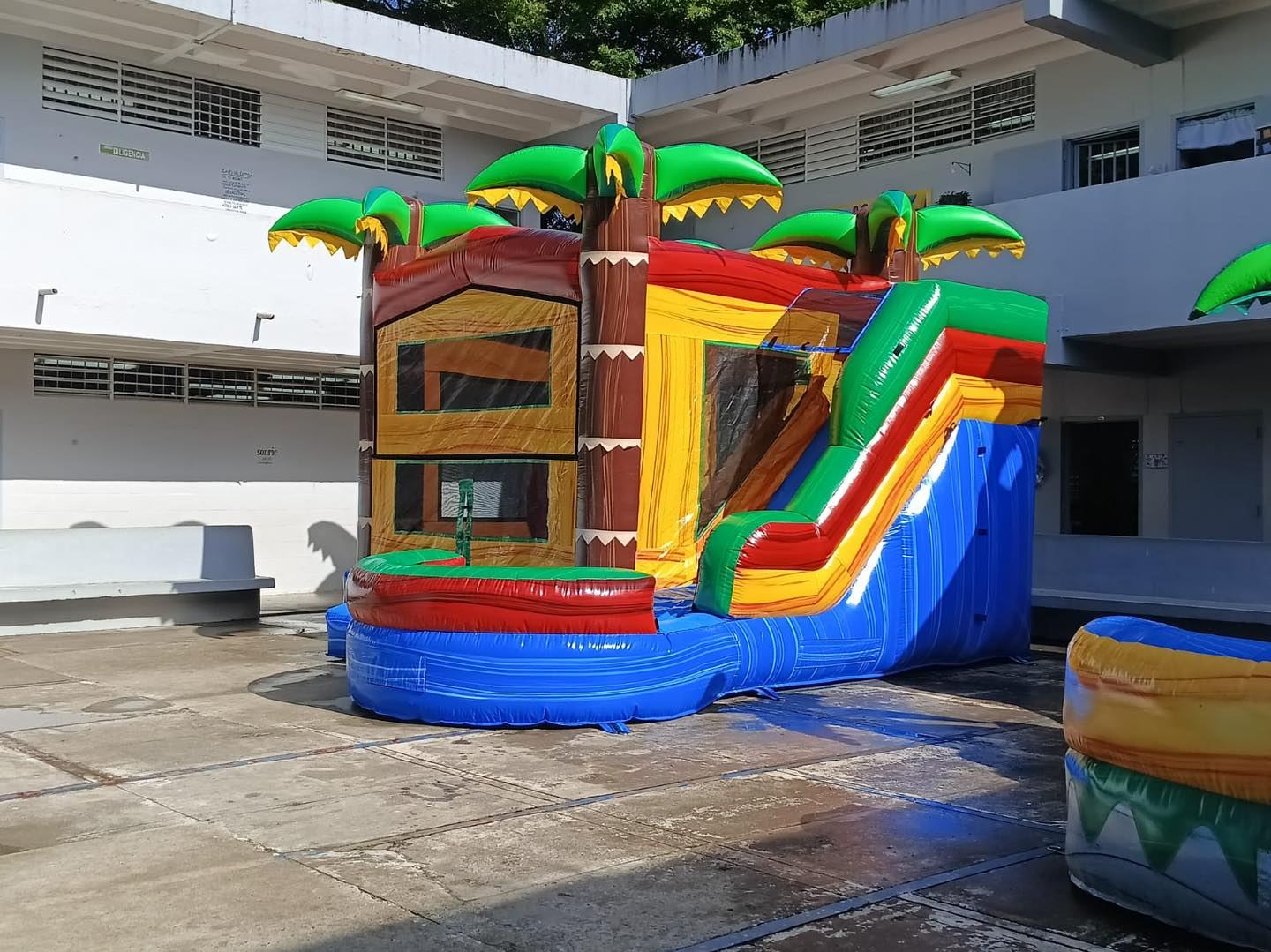 Castillo 3 en 1  Tropical palma brown