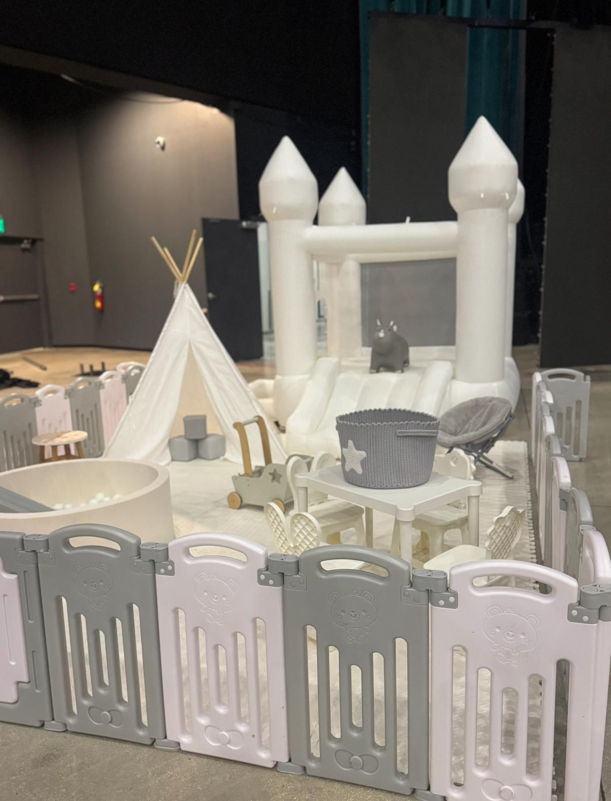 Little White Luxe Playground